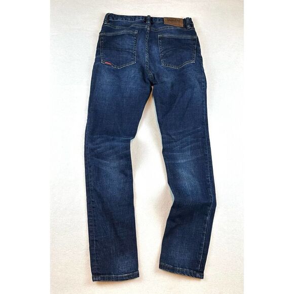 Superdry Travis 02 Skinny Stretch Dark‎ Blue Denim Jeans Mens W 30 L 32 Read - Picture 12 of 12